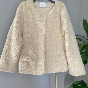 Faux fur Sherpa jacket